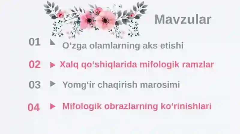 Oʻzbek mifologiyasi 2