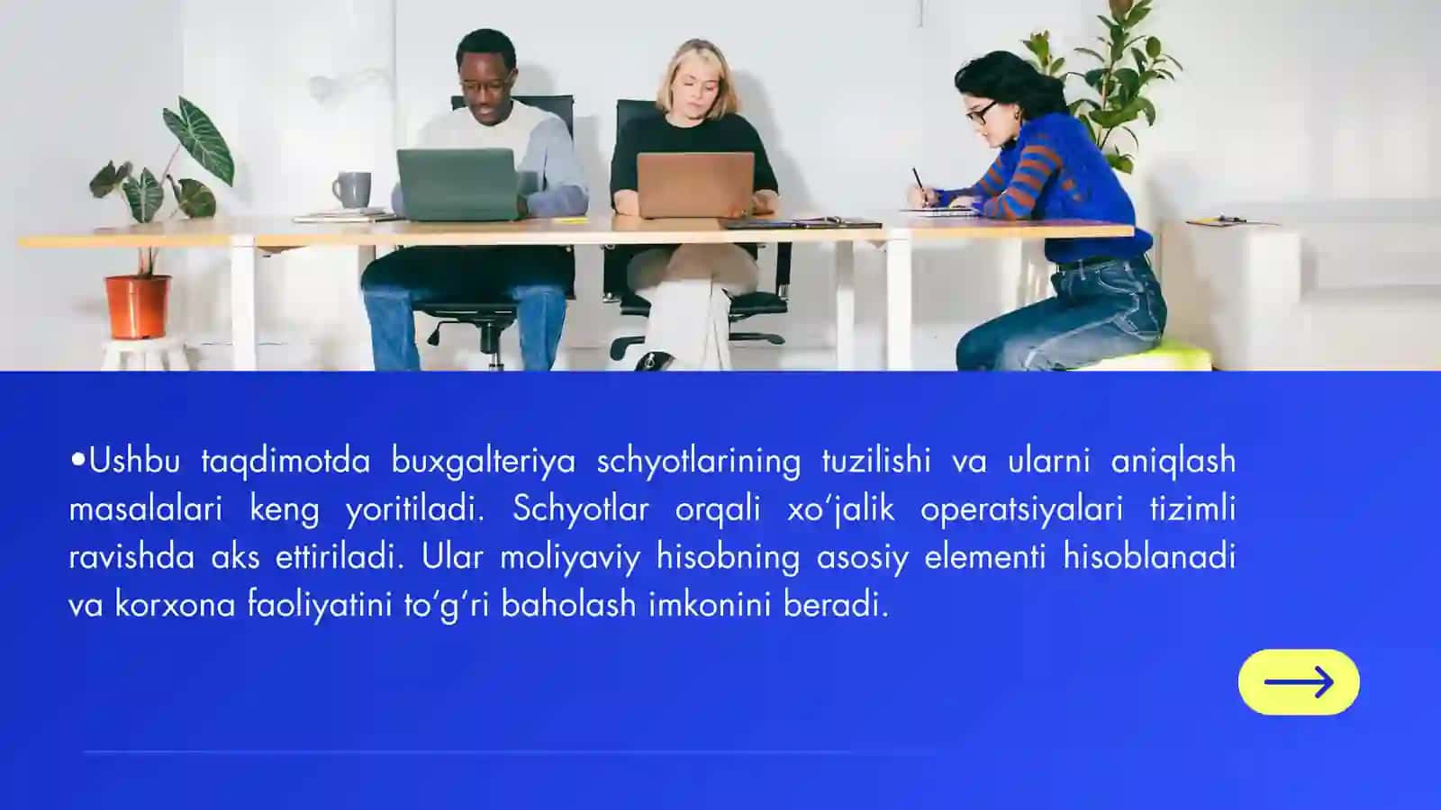 Buxgalteriya schyotlari tuzilishi 2