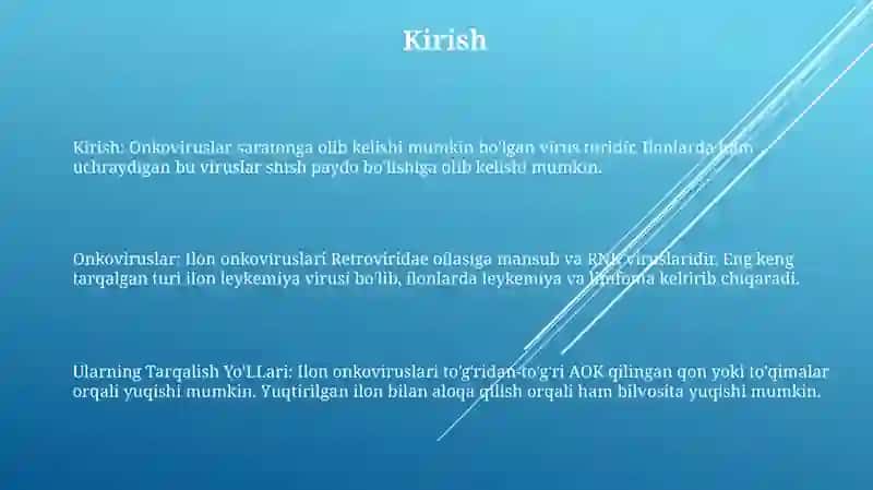 Onkoviruslar, Ularning Tarqalish Yo’Llari, O’Sma Hosil Qiluvchi Ta’Siri 2