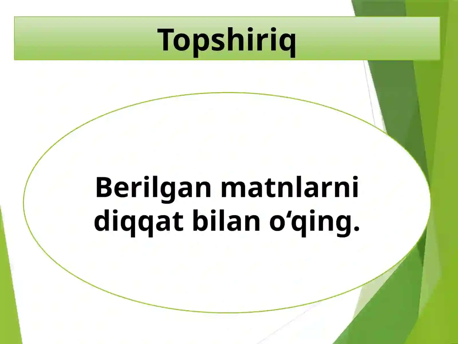 Matn valug‘at ustida ishlash 2