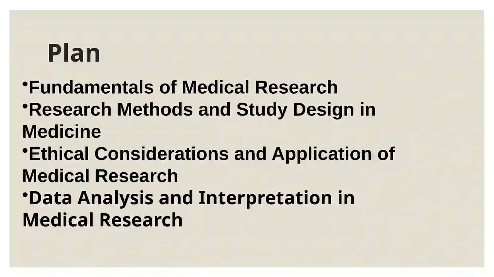 Conducting researb in medicine 2