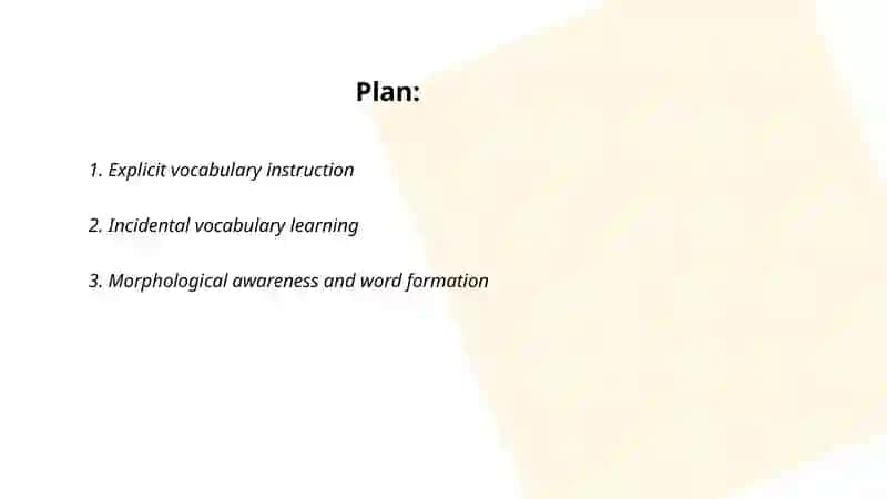 Vocabulary education 2