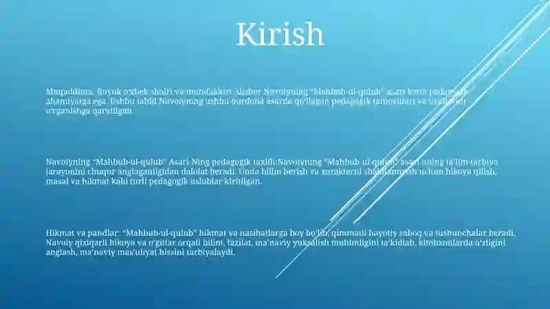 Mahbub- Ul- Qulub Asari-Ning PedagogikTahlili 2