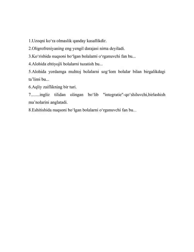 Alohida yordamga muhtoj bolalarda rivojlanishdagi nuqsonning chuqurligi vatuzilishiga qarab inklyuziv modellarni tanlash 2