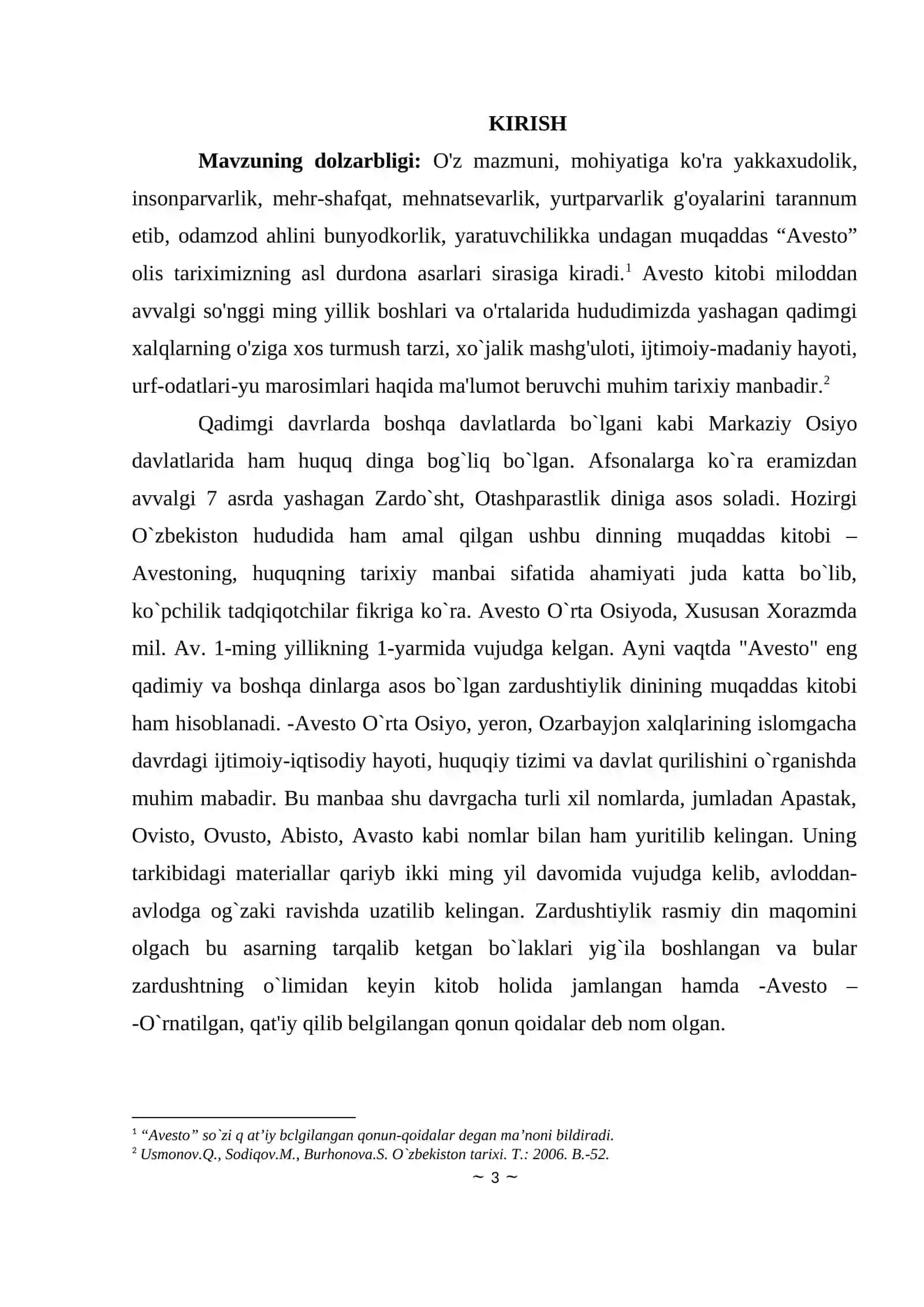 Avesto Tarixiy Manba 2