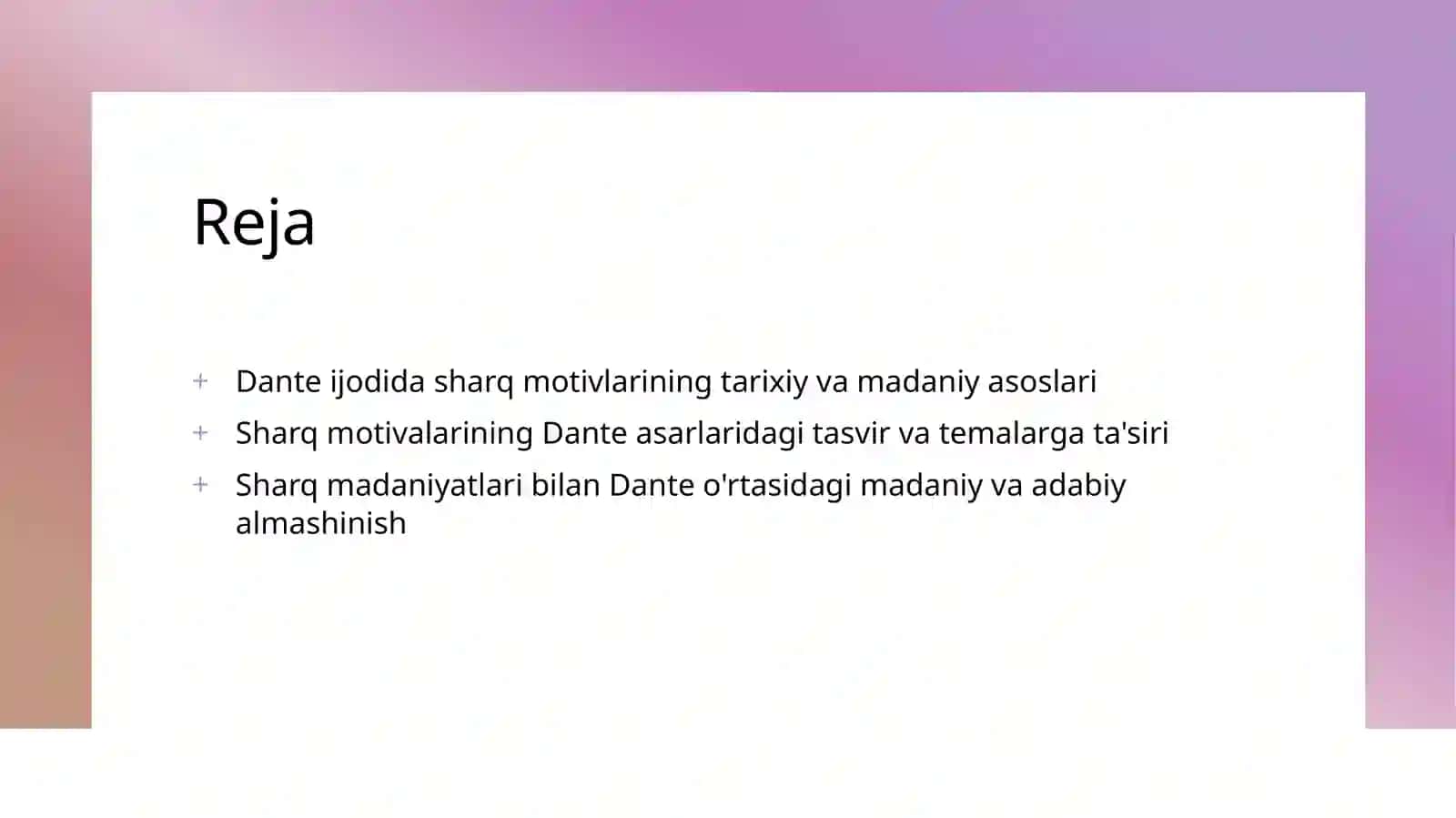 Dante ijodi sharq motivlari 2