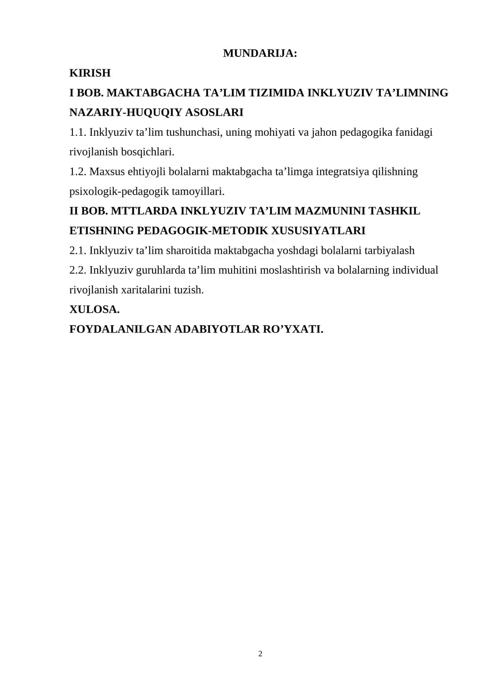 Maktabgacha ta’lim tashkilotlarida inklyuziv ta’limning mazmuni va ahamiyati 2
