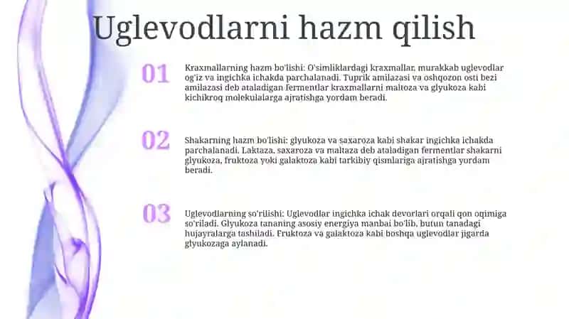 Oziq Moddalarning Inson Organizmida Hazm Bo‘Lishi 2