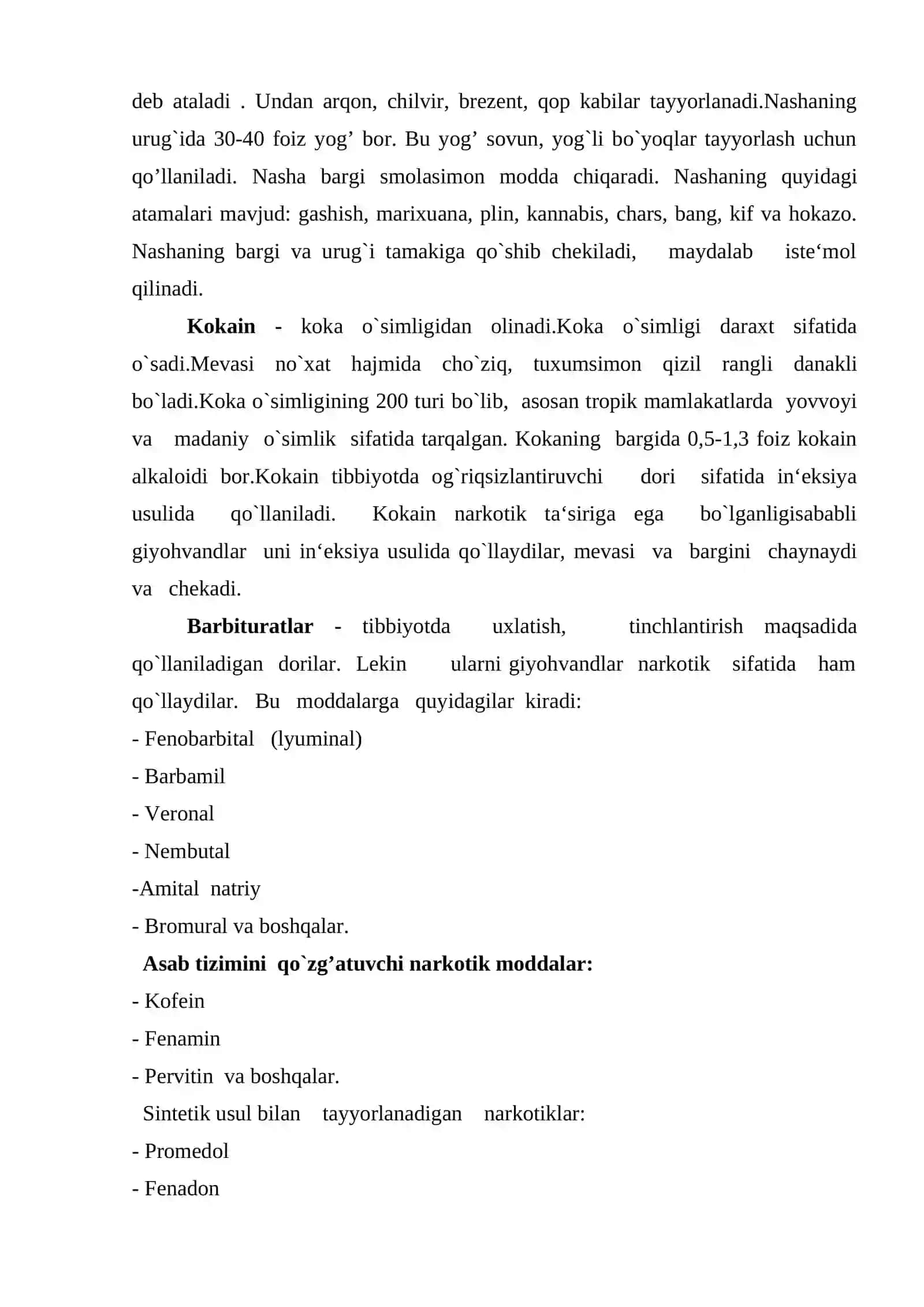 Narkobiznes va narkomafiya 2
