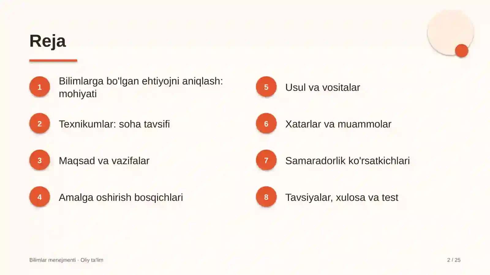 Texnikumlarda bilimlarga bo'lgan ehtiyojni aniqlash 2