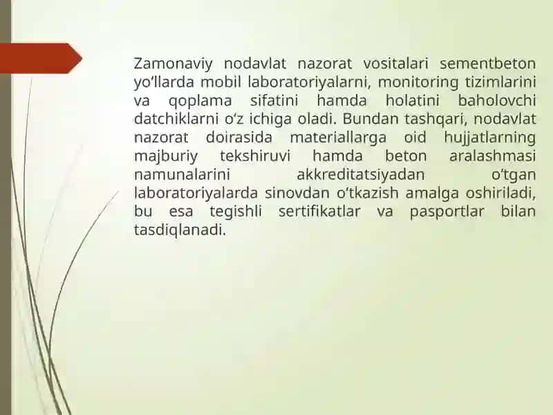 Zamonaviy nazorat uskunalari 2