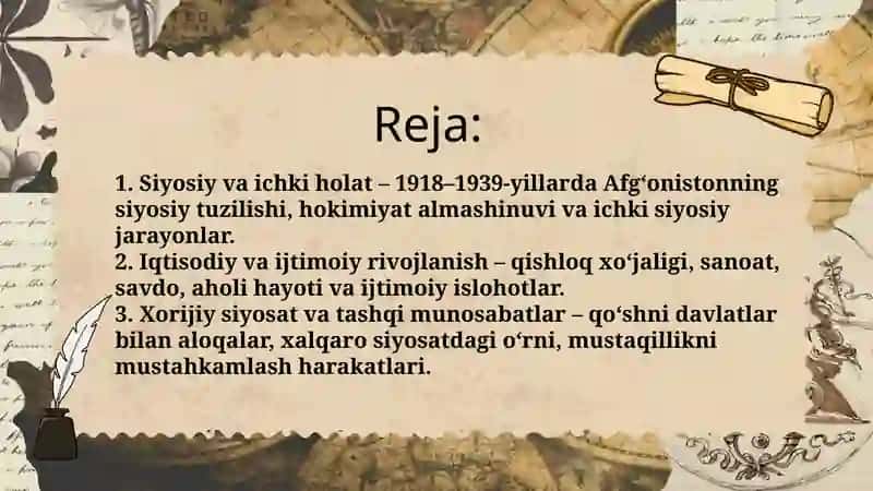 1918-1939-yillarda Afg‘oniston 2