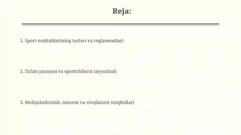 Sport maktablarining turlari va ularning nizomlari haqida tushunchalar 2