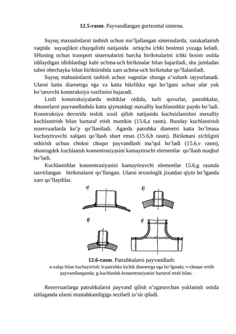 Sisterna va rezervuarlar 2