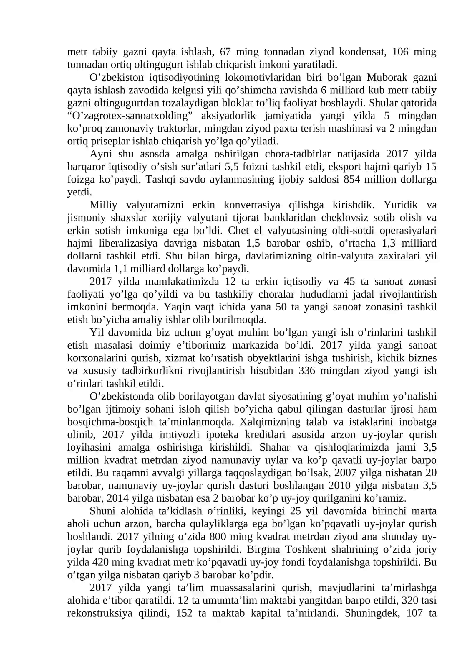Yangilanayotgan O’zbekiston: milliy tiklanishdan - milliy yuksalish sari 2