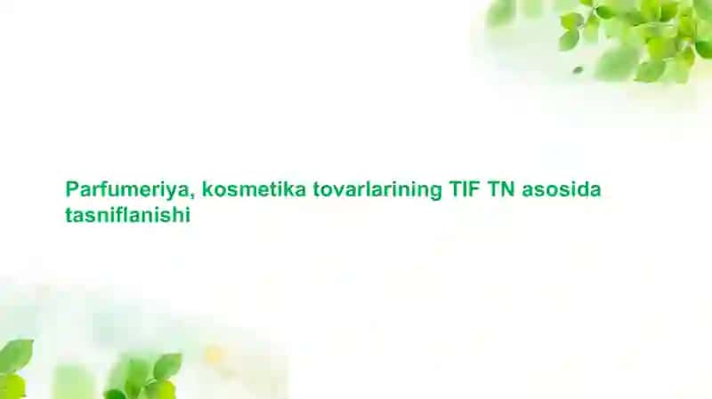 TIF TN tizimi 2