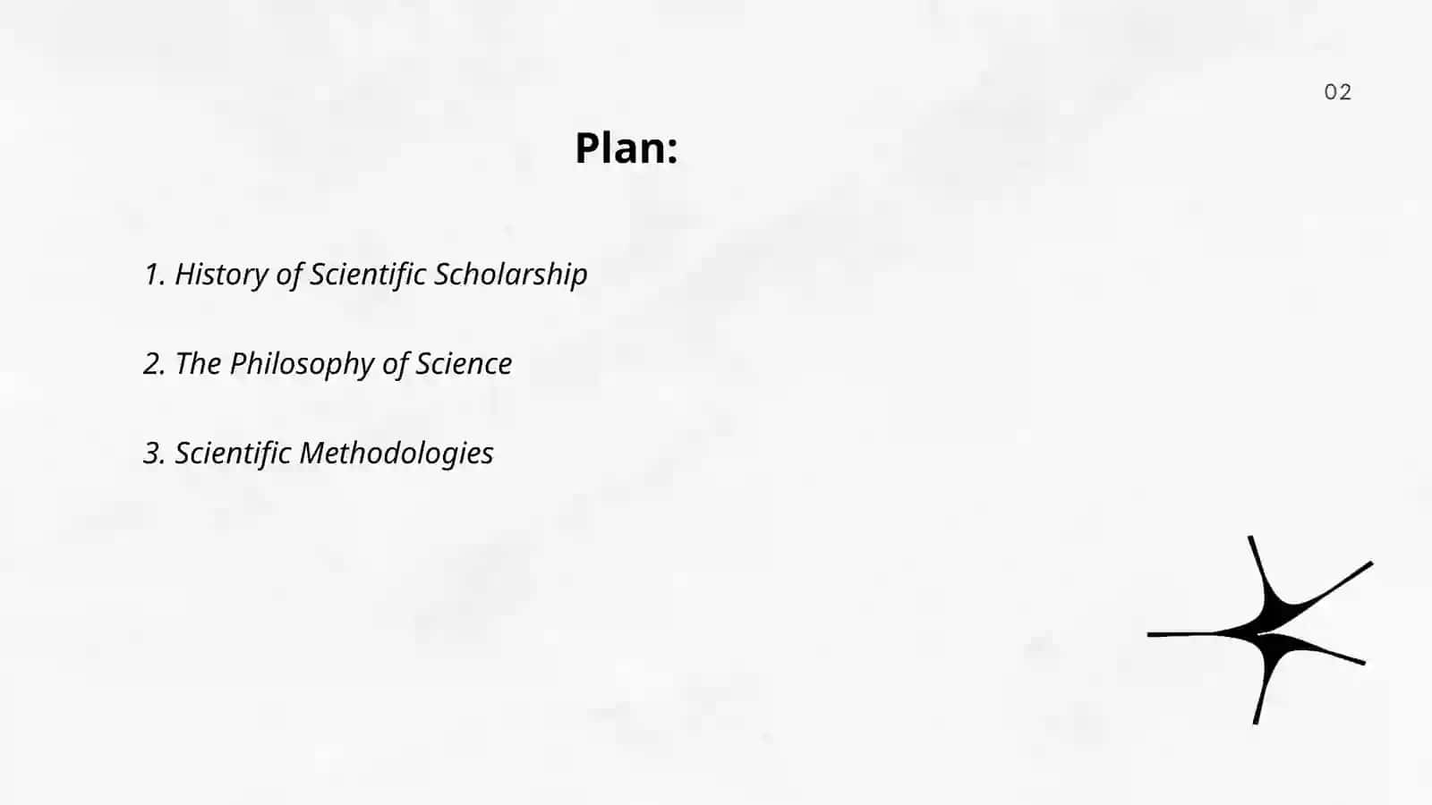 The Scientific scholarship and Scientific Research 2