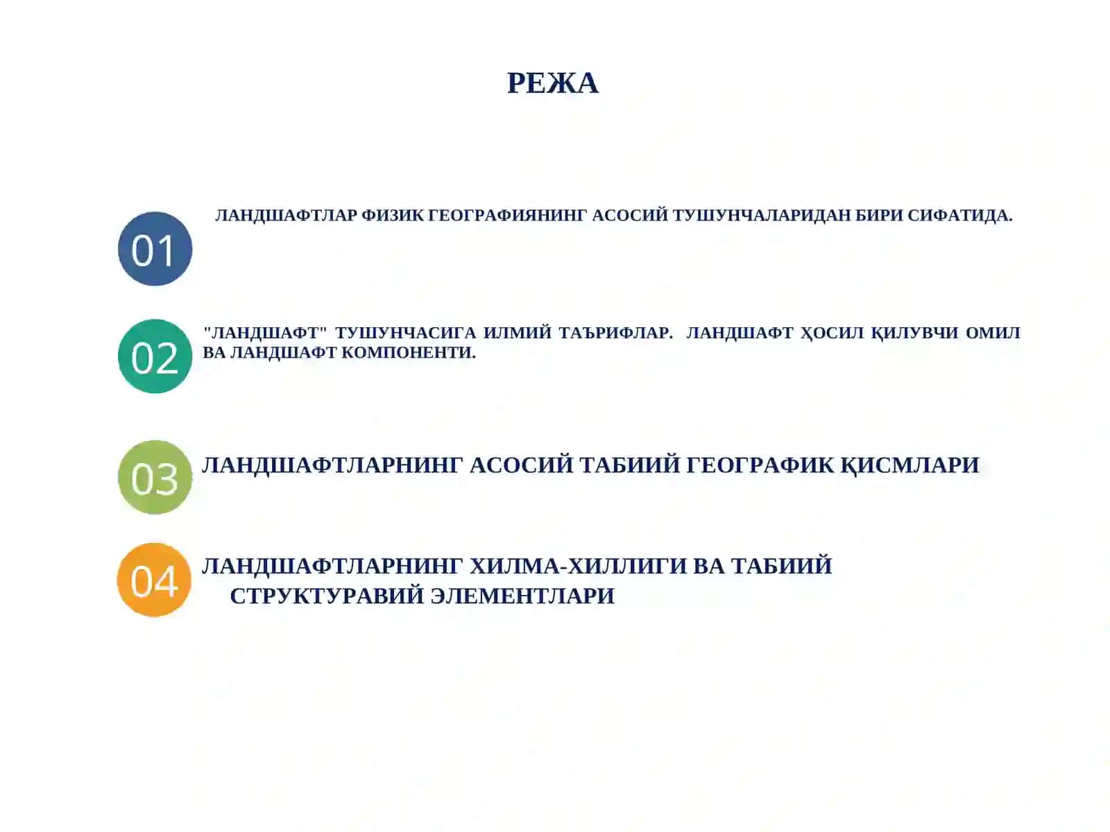 ГЕОАРХЕОЛОГИЯ ВА ЛАНДШАФТ АРХЕОЛОГИЯСИ 2