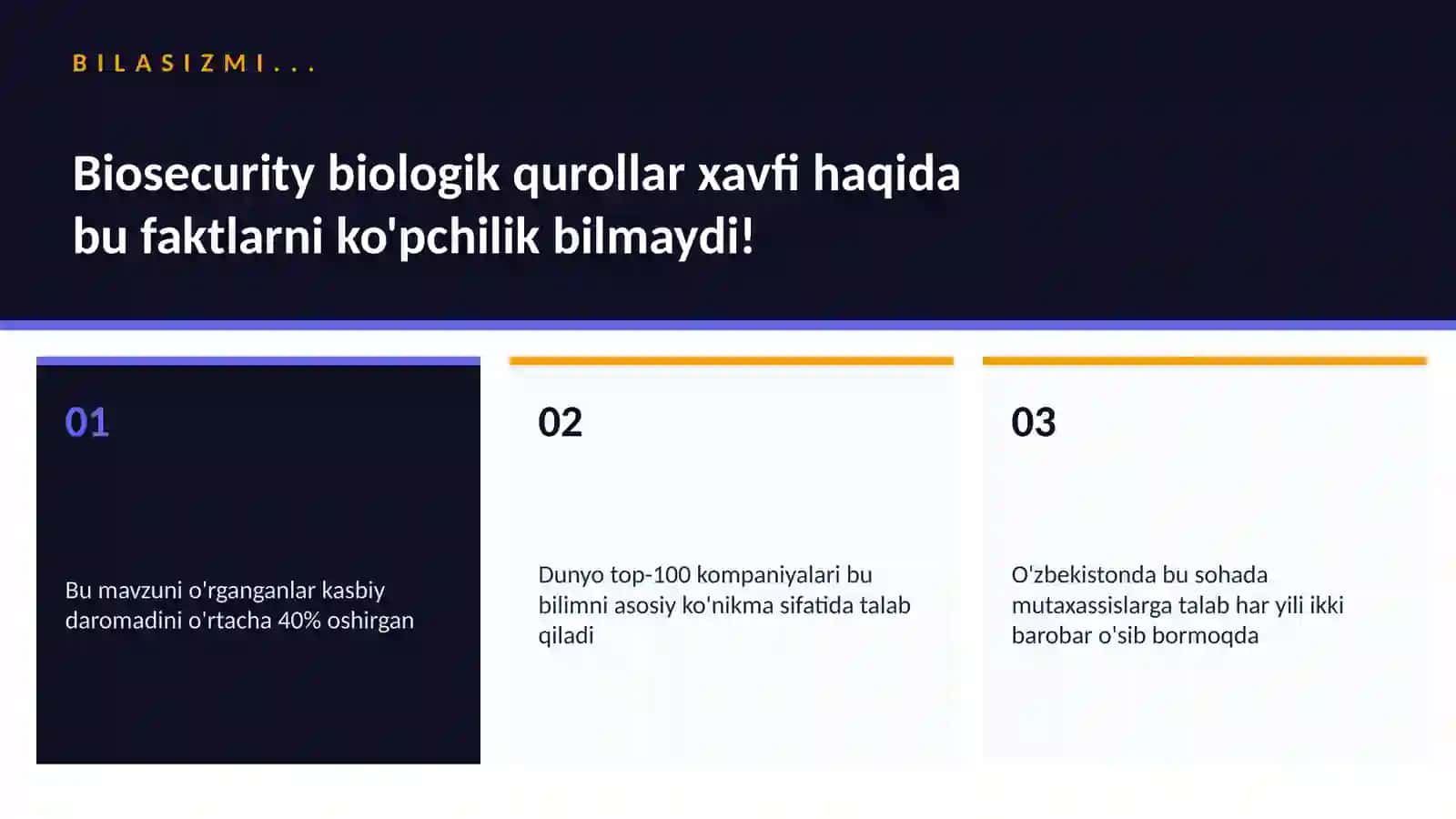BIOTEXNOLOGIYA VA GENOMIKA 2