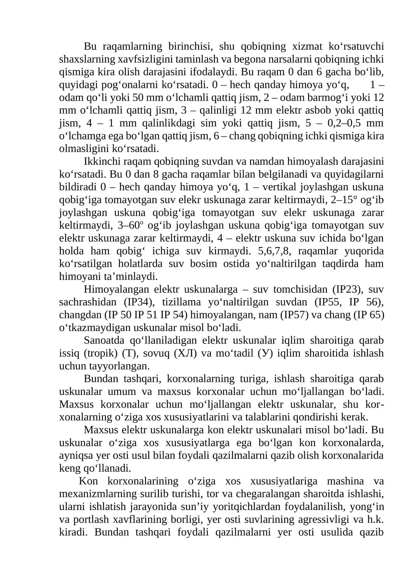 Kоnchilik kоrхоnаlаridаgi mavjud o’ziga xos sharoitlar va uskunalarga quyiladigan talablar 2