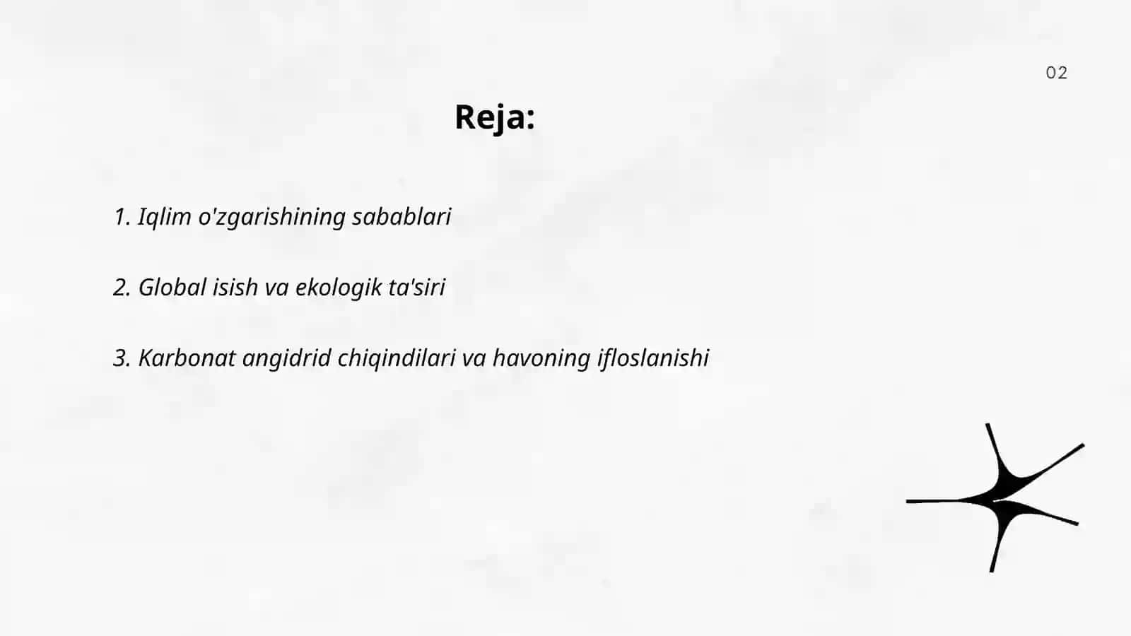 Iqlim o'zgarishi va atrof muhit 2