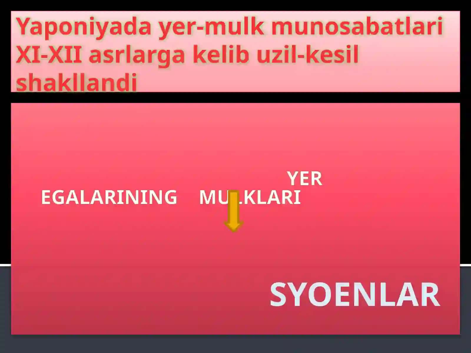 O’rtaasrda Yaponiya 2