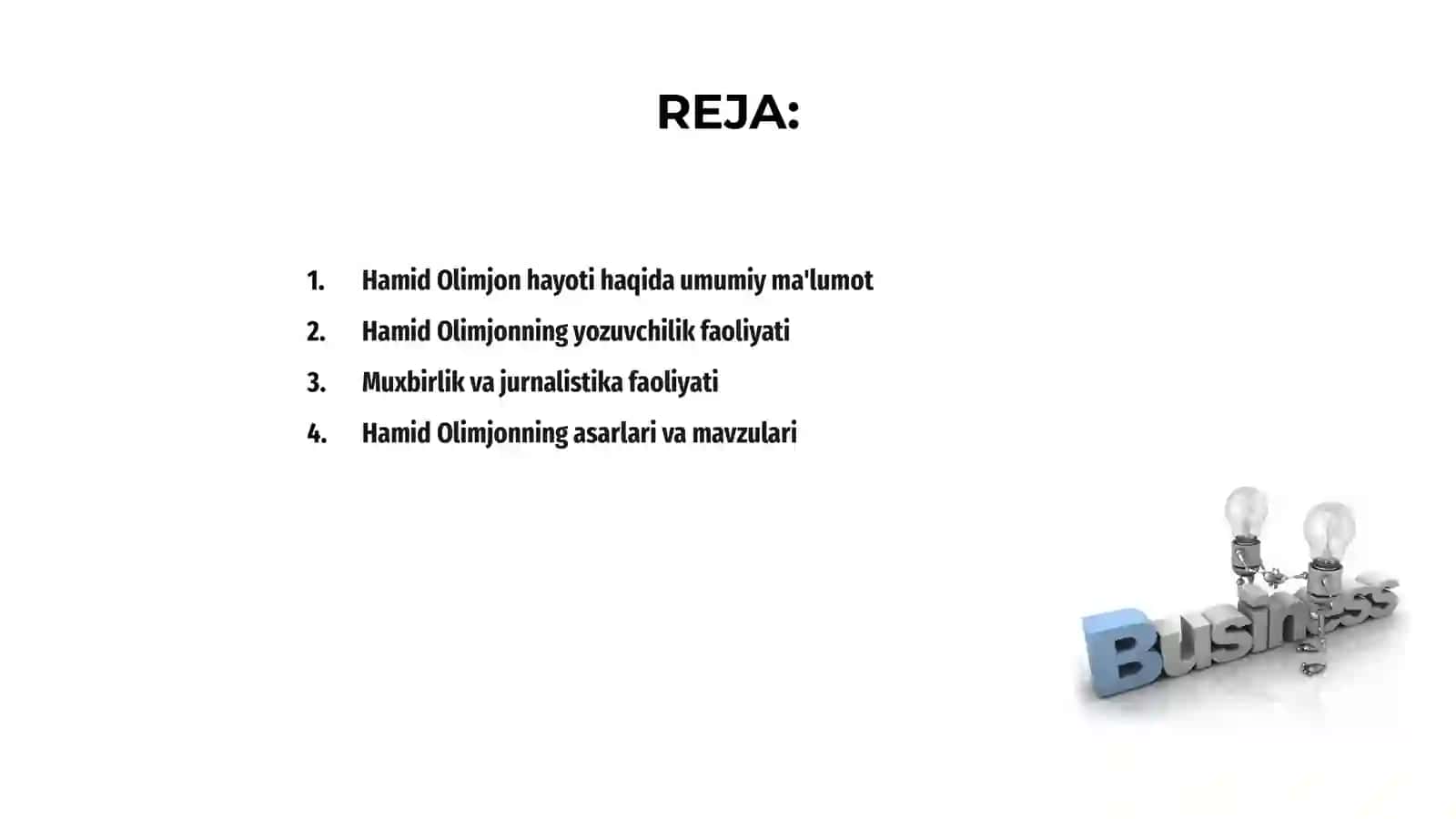 Hamid Olimjon hayoti va ijodi 2