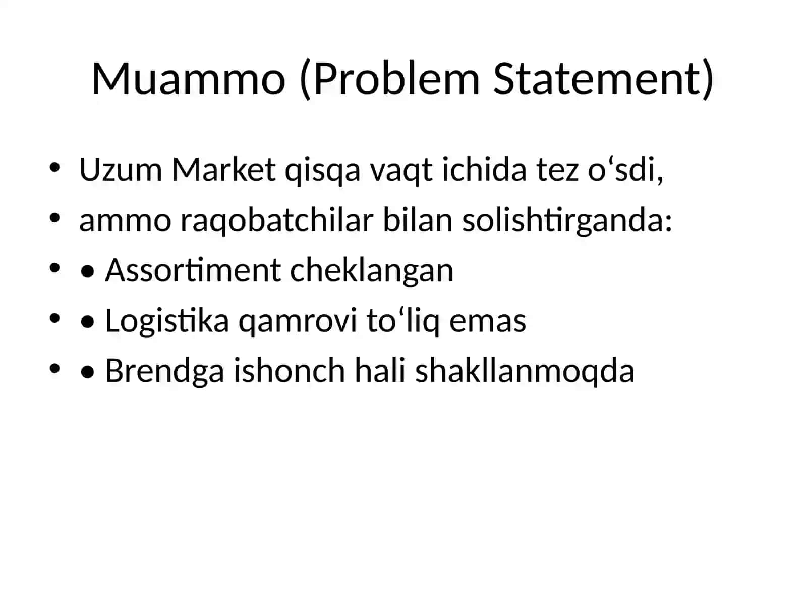 CASE STUDY: Uzum Market 2
