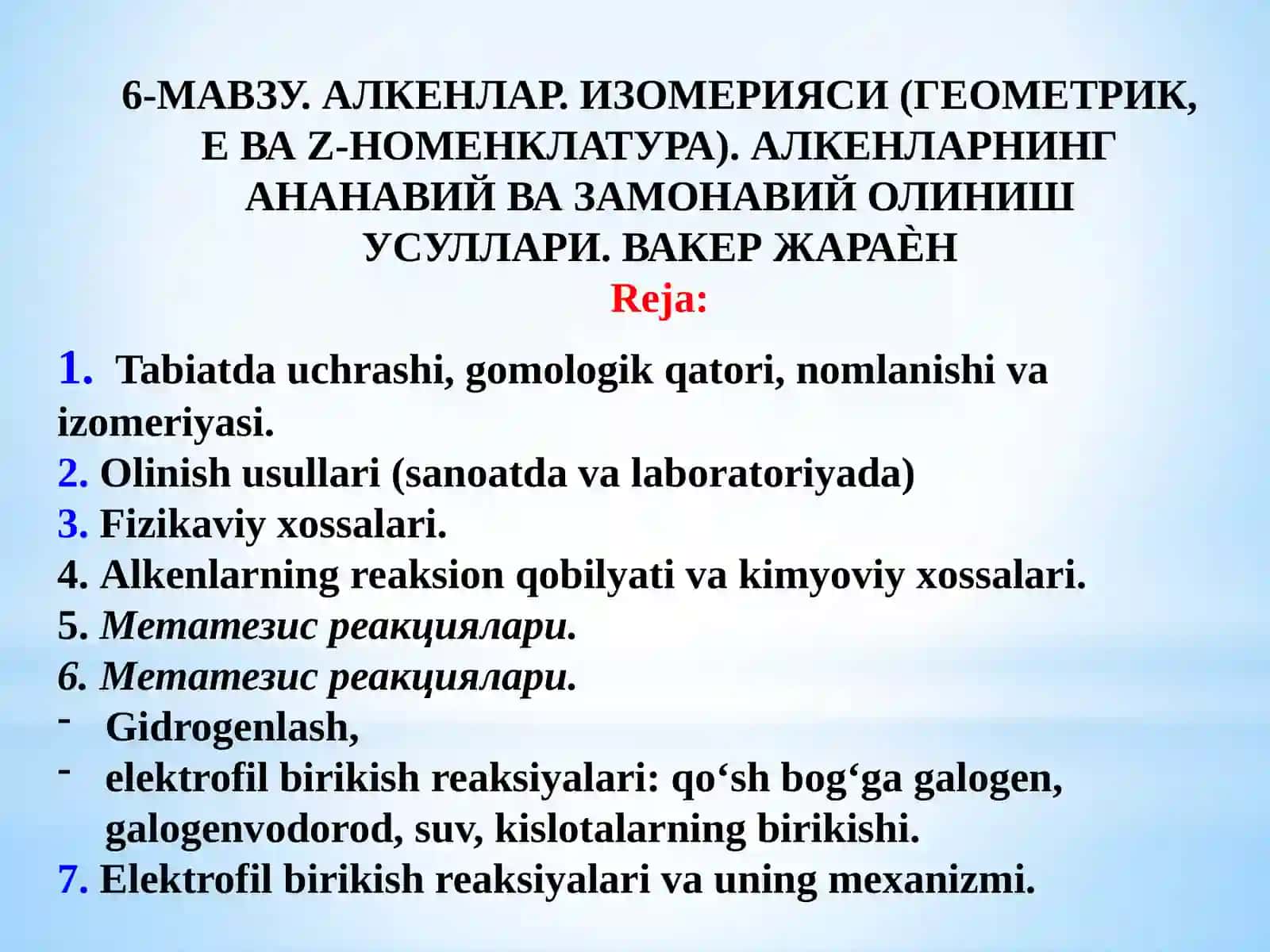 ОRGANIK KIMYO SamDU-2023 2