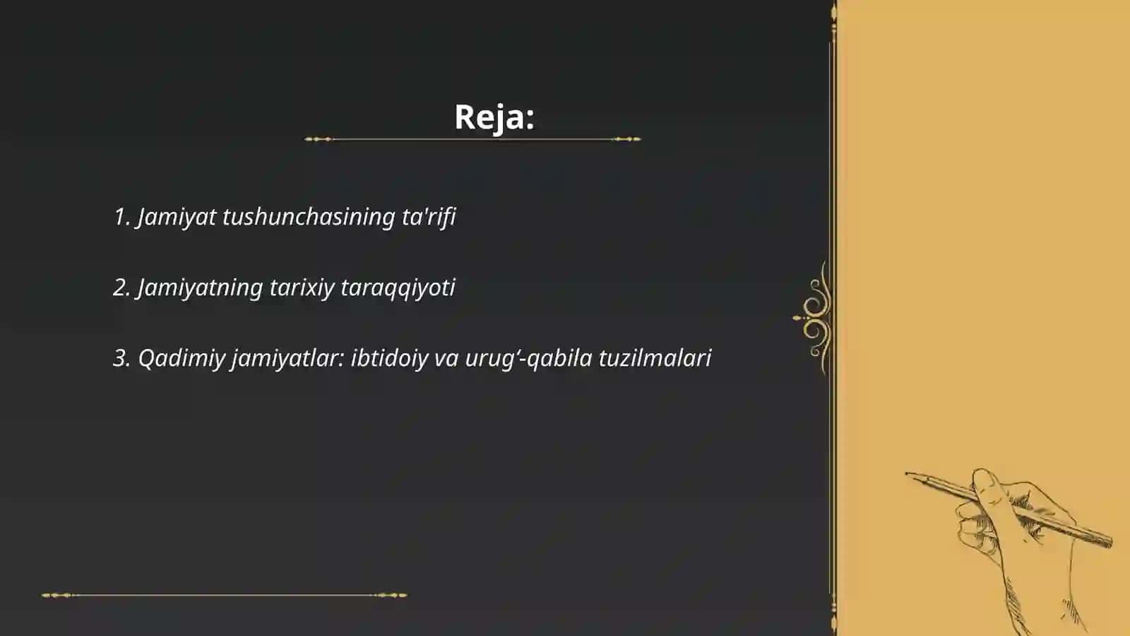 Jamiyat tushunchasining mohiyati va uning rivojlanish bosqichlari 2