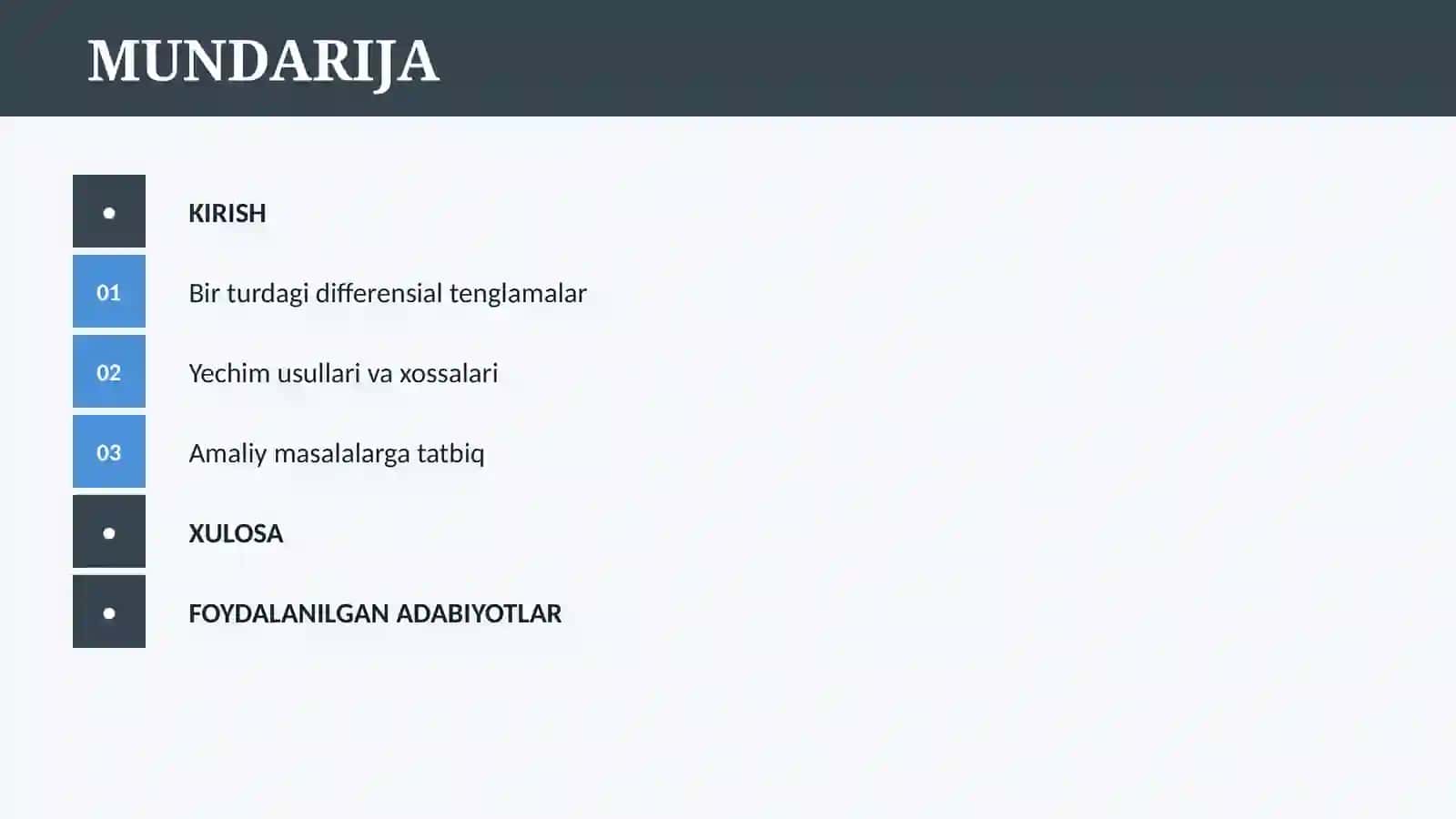 DIFFERENSIAL TENGLAMALAR 2