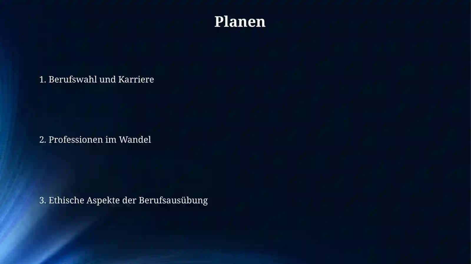 Die Berufe 2