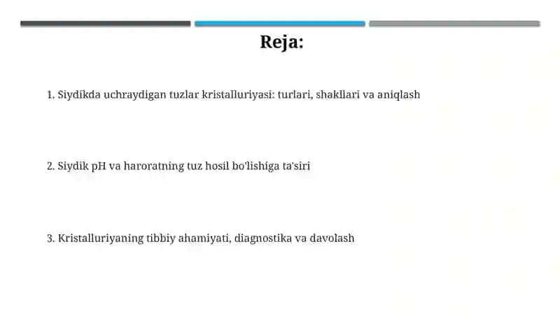 Peshobda uchrovchi tuzlar mikroskopiyasi 2