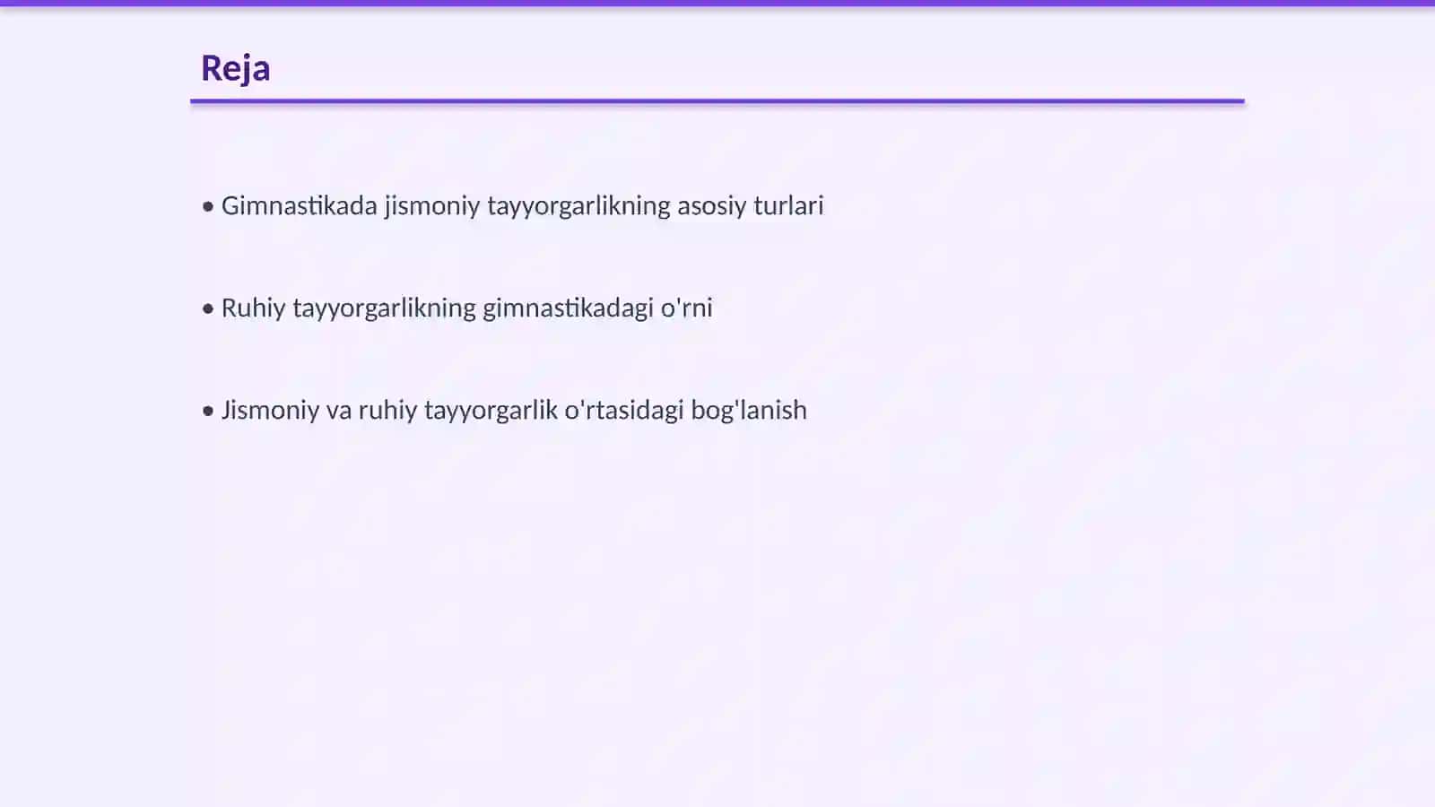 Gimnastikada tayyorgarlik (jismoniy, ruhiy) turlarining oʻrni 2