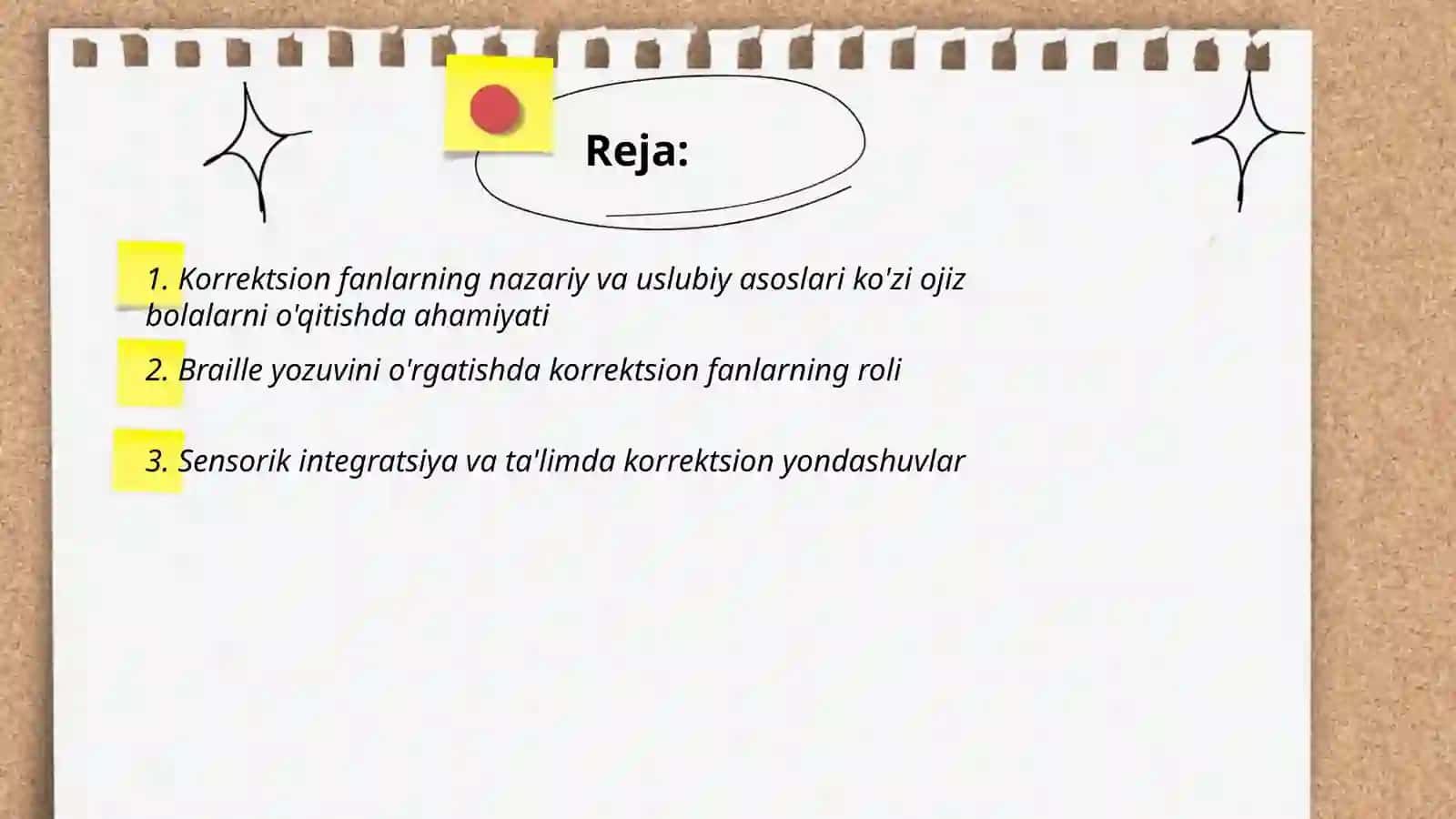 Ko'zi ojiz bolalarni o'qitishda korreksiyon fanlarning ahamiyati 2