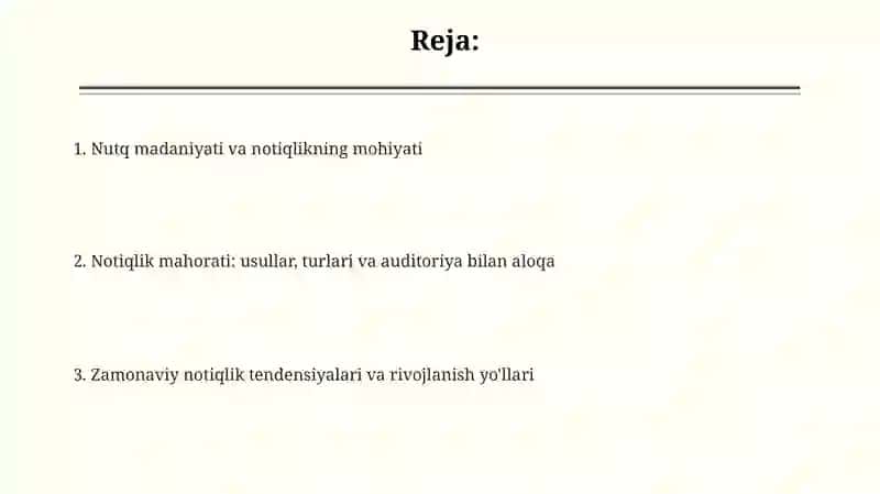 Nutuq madaniyati va notiqlik tushunchasi 2