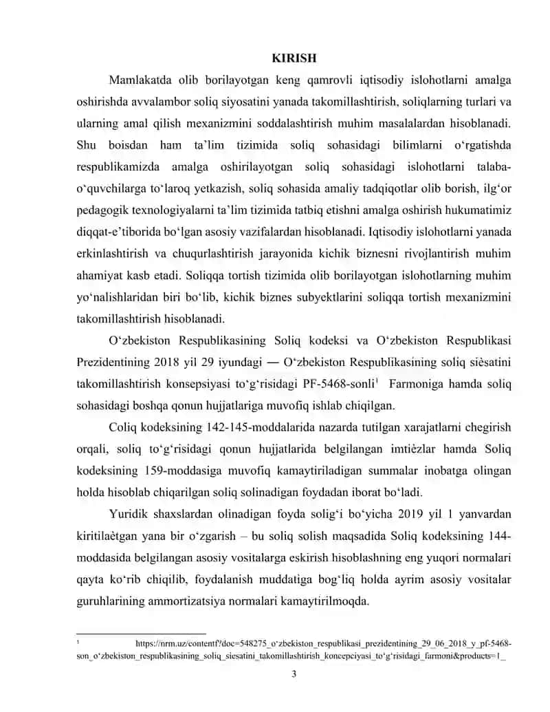 Yuridik shaxslarning mol-mulkiga solinadigan soliqlar 2