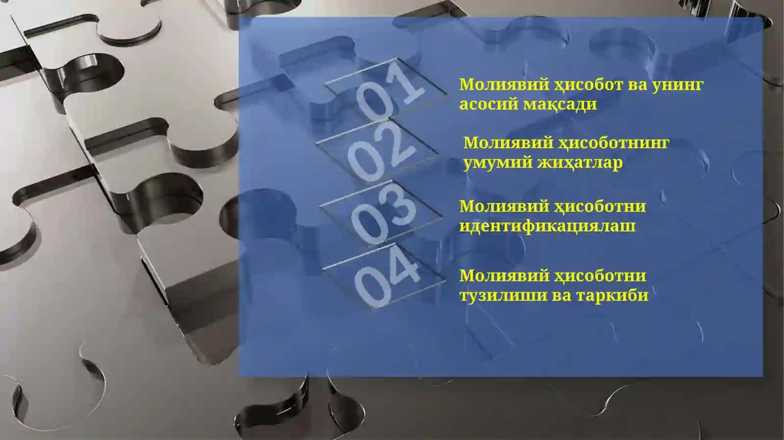 1-сонБҲХС“Молиявийҳисоботнитақдимэтиш” 2