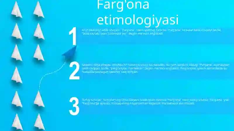 FargʻOna Toponimikasi 2