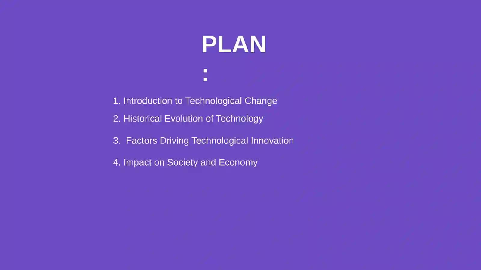 Technological Change 2