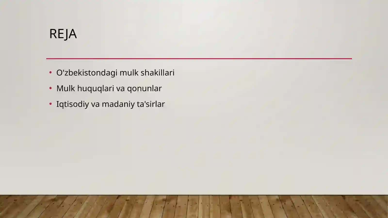 O'zbekistondagi mulk shakillari 2