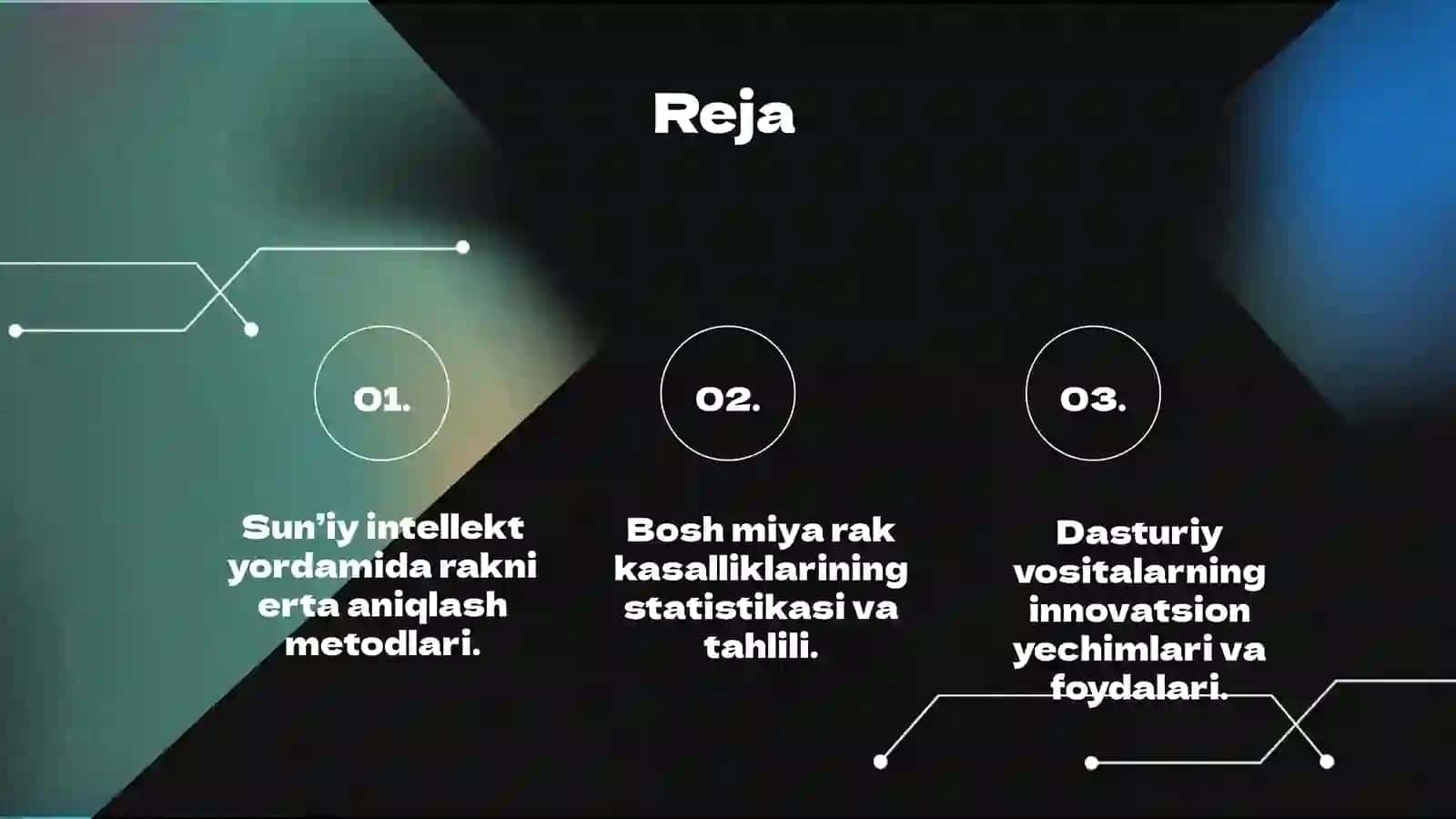 Sun’iy intellekt dasturiy vositalar orqali bosh miya rakini aniqlash 2