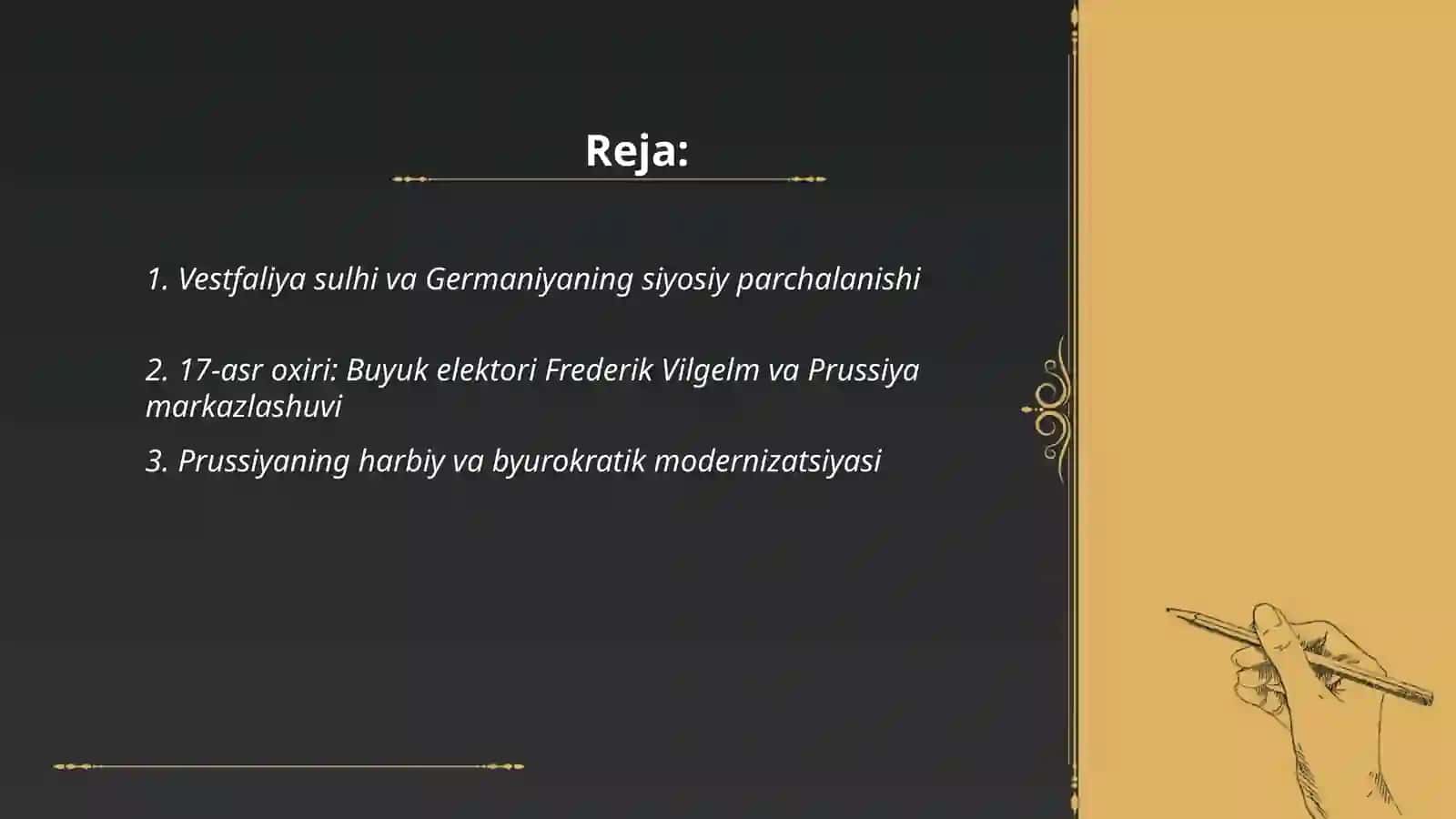 Vestfaliya sulhi va Germaniyaning siyosiy parchalanishi 2