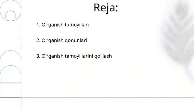 Ta'lim qonuniyatlari va tamoyillari 2