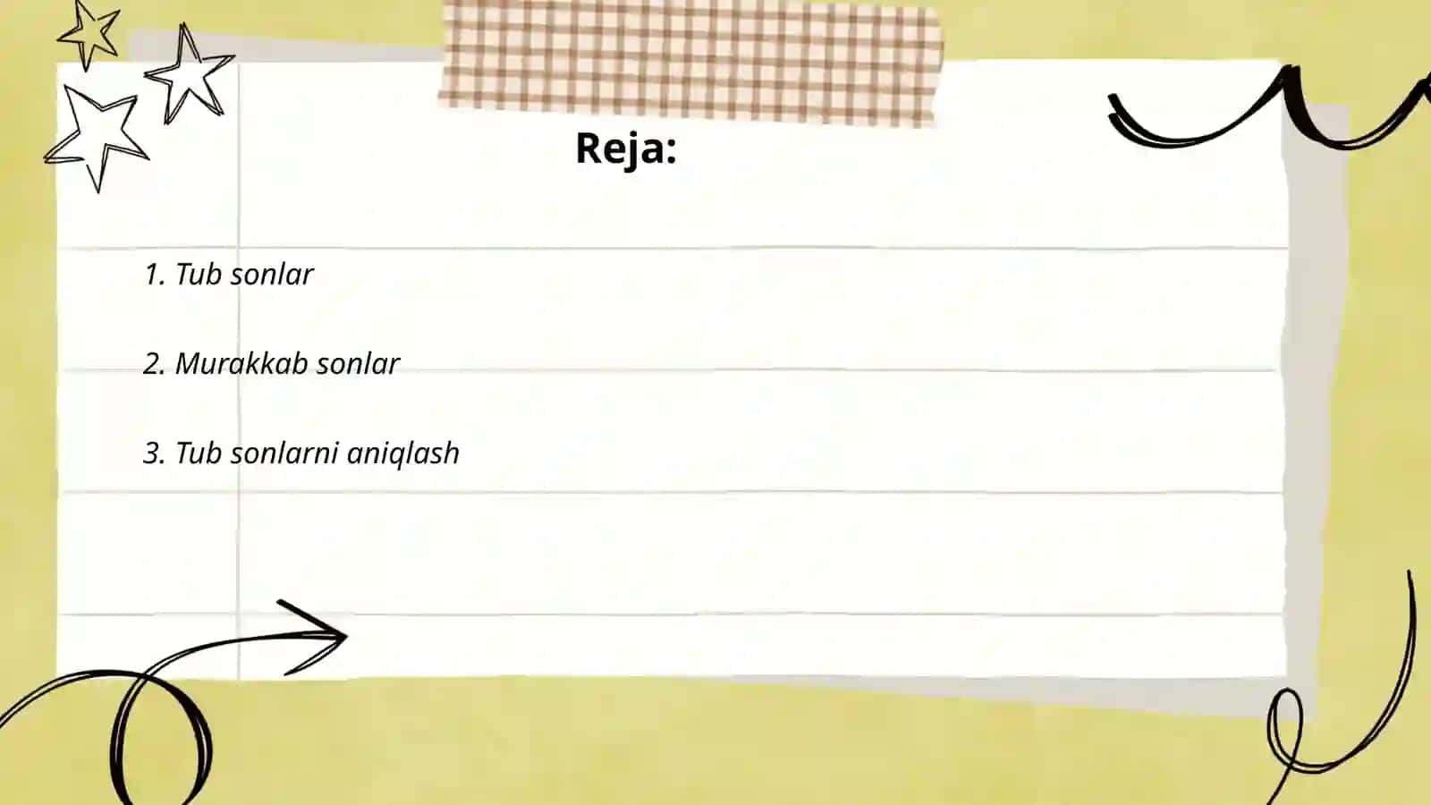 Tub va murakkab sonlar 2