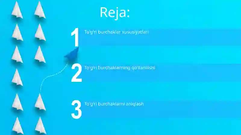 To'g'ri burchaklar 2