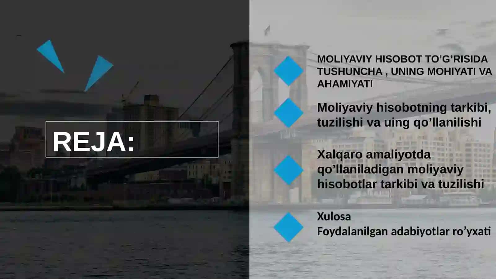 MOLIYAVIY NATIJALAR TO’G’RISDAGI HISOBOT TAVSIFI VA KAMCHILIKLARI 2