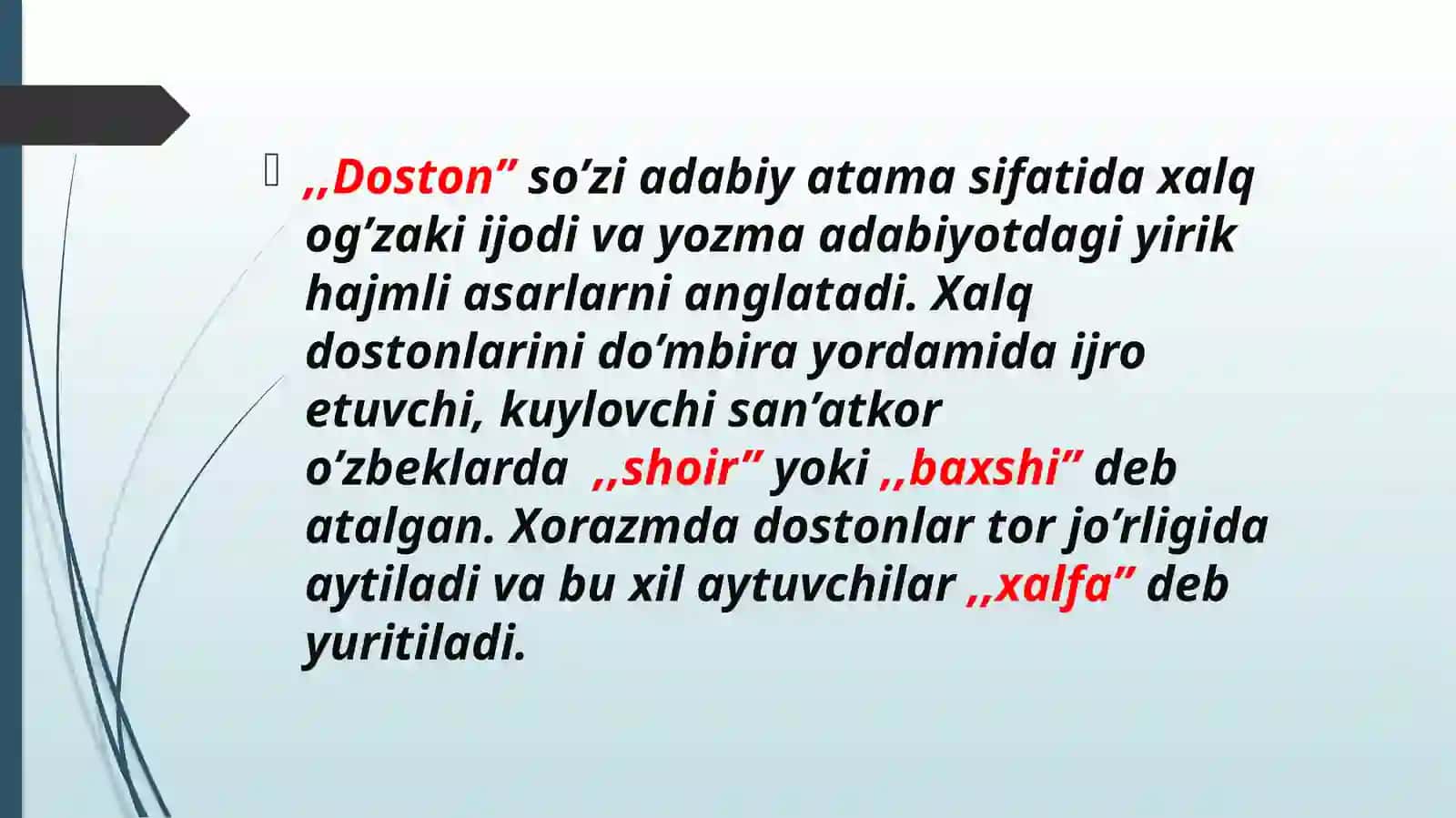 "Ravshan”dostoni" 2