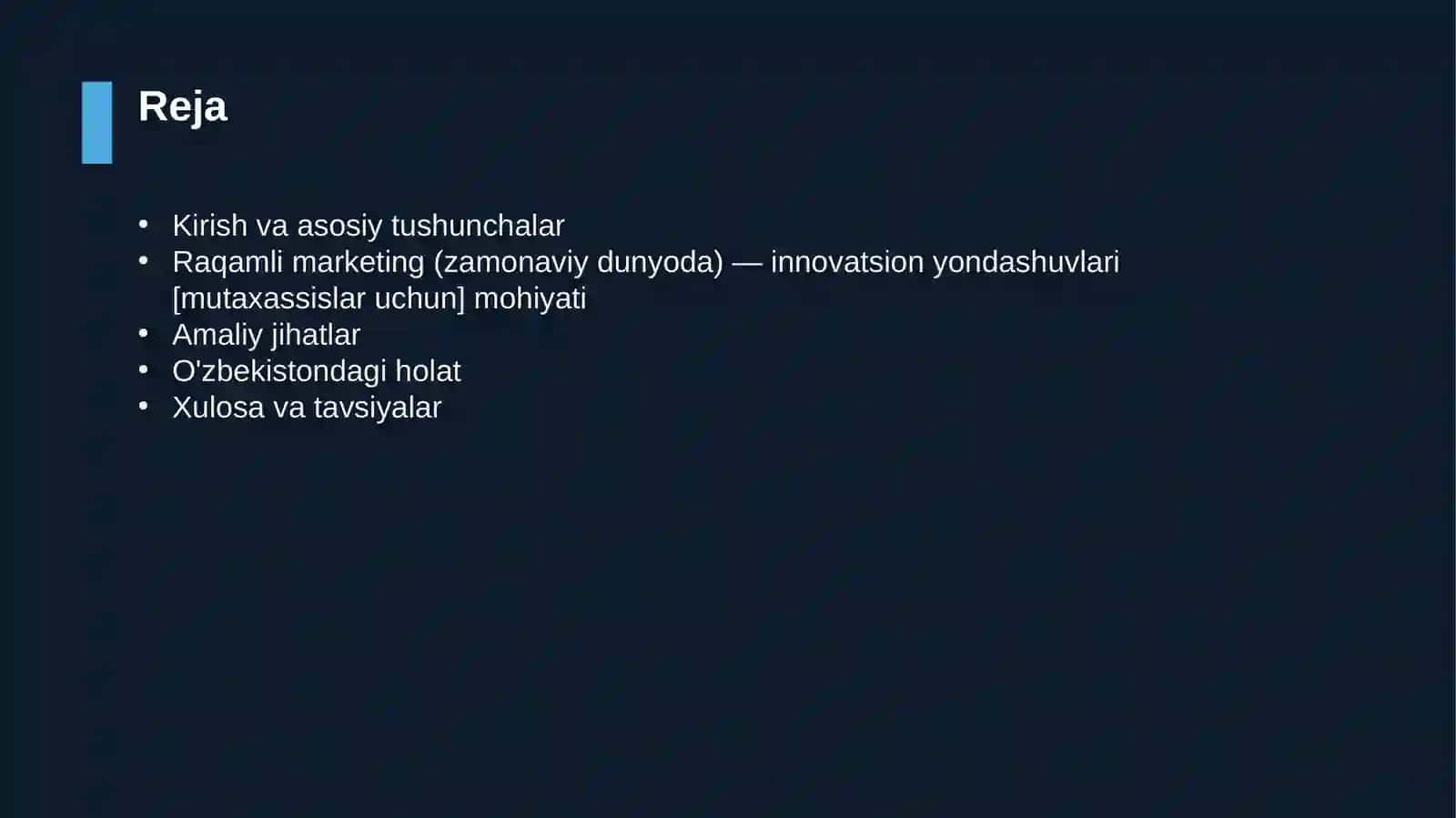 Raqamli marketing (zamonaviy dunyoda) — innovatsion yondashuvlari [mutaxassislar uchun] 2