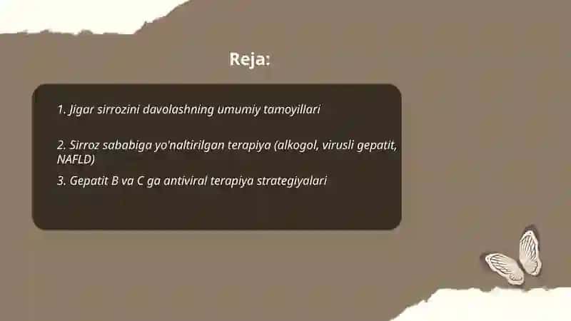 Terapiya jigar serroz 2